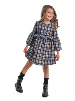 Платье для девочки клетка нарядная детская одежда малышам UD 7879 клетка - Mini maxi фото 8