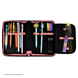 Пенал школьный, арт.53965/ 24 ХОРЕК (без наполнения, 13.3x20x3.5 cм, полиэстер, молния, полноцветная