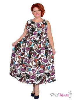 Платье Модель №1895 размеры 44-84 - Plusmoda фото 7