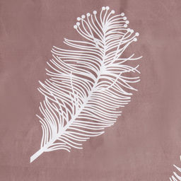 Постельное бельё Экономь и Я евро Feathers 200х215см, 200х215см, 70х70см-2 шт, полисатин, 80 г/м  фото 3