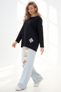 Кофта футер life дл/р