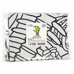 Воздушный шар фольгированный 49" «Руки зомби на подставке», под воздух