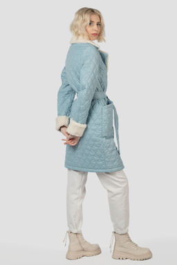 Пальто женское демисезонное (пояс) - Империя пальто фото 4