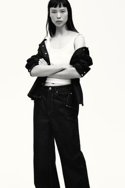 Wide High Waist Jeans - H&m фото 18