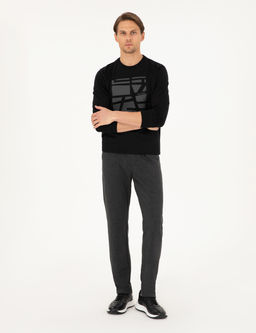 Antrasit Melanj Slim Fit 3 _plik D_z Pa_a E_ofman Alt_