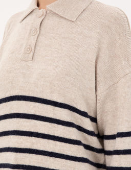 Ekru Comfort Fit Kazak - Pierre cardin фото 7