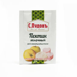 Цена за 2 шт. Пектин яблочный для зефира и пастилы С.Пудовъ, пленка, 10 г