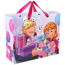 Пакет подарочный с пластиковым окном, 31 х 26 х 11 см, Холодное сердце - Disney фото 18