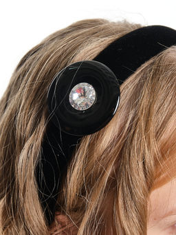 Ободок Кристалл PN0448 черный