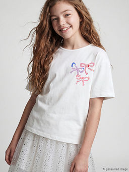 Payet ??lemeli K?z ?ocuk Ti??rt