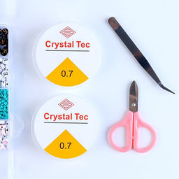 Набор для создания украшений, 24 вида бусин