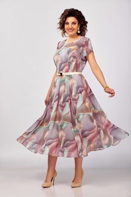 Платье Swallow 843.1 Пастельный мультиколор фото 10