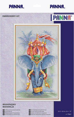 Набор для вышивания PANNA J-7041 Махараджа 23.5 х 38 см