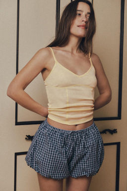 VEST TOP WITH TOPSTITCHING - Zara фото 10