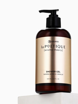 Гель для душа парфюмированный, аромат сандал и ваниль, 500 мл, laPOETIQUE