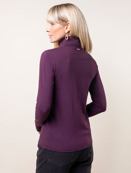 VILATTE / Водолазка из премиального хлопка с эластаном  фото 3