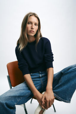 BASIC COTTON SWEATSHIRT - Zara фото 9