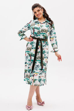Платье ANELLI 1341 лесное царство