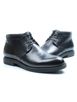 01-H9057-B17-SW3 BLACK Ботинки демисезонные мужские (натуральная кожа) - Фабричный китай фото 10