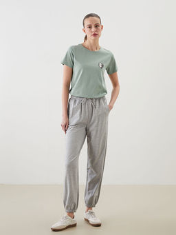 Beli Lastikli Kad?n Jogger E?ofman Alt?