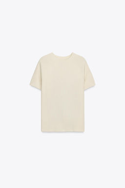 RIBBED KNIT TOP WITH BOW - Zara фото 6