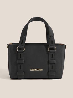 Женский тоут LOVE MOSCHINO BUCKLED UP Артикул 4561233, черный