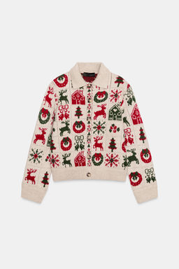 JACQUARD CHRISTMAS CARDIGAN