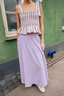 FALDA MIDI CAPA / Malva - Zara фото 2