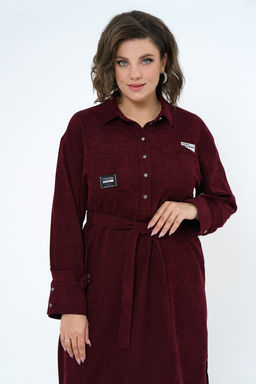 Платье ALANI 2204 бордо - Alani collection фото 2