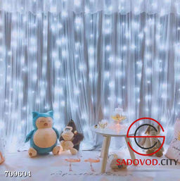 Новогодние гирлянды штора