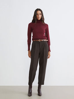 Bal?k?? Yaka Kad?n Triko Kazak