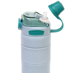 Термос 800мл "Фитнесс", цвет светло-голубой