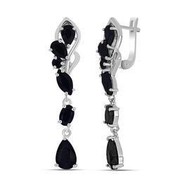 Серьги, сапфир корунд, Царство