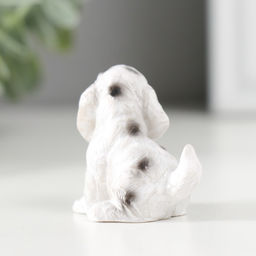 Цена за 2 шт. Фигурка полистоун «Пятнистый пёс», 2.8×3×4 см, МИКС