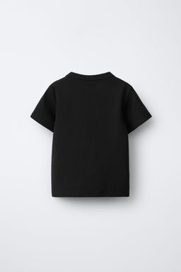 CAMISETA LISA INTERLOCK / Negro - Zara фото 2