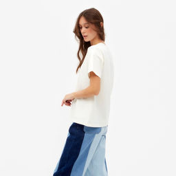 Футболка женская MINAKU Paradise, экрю, размер 46