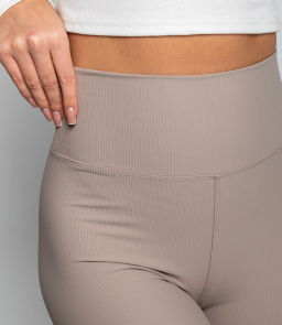 Леггинсы #КТ707 (3), бежево-серый