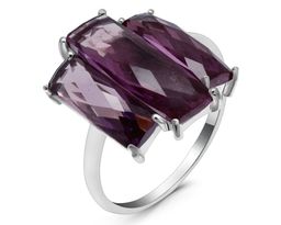 Кольцо из серебра синт.александрит, Юлдуз