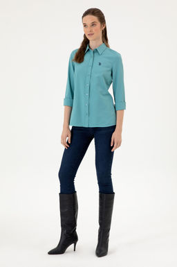 Kad_n Mint Uzun Kollu Basic G_mlek Sepette S_rpriz _ndirim - U.s. polo assn фото 4