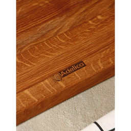 Блюдо - поднос деревянный для сервировки и подачи Adelica «Арно», 25×18×1.7 см, дуб