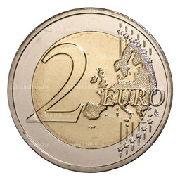 Монета 2 евро 2014 года Люксембург  175 лет нации