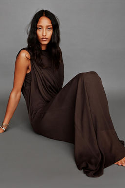LIMITED EDITION MULTI-POSITION CAPE COMBINATION LONG DRESS - Zara фото 8