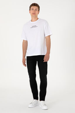 Джинсы U.S. Polo Assn Slim Fit черные из хлопка