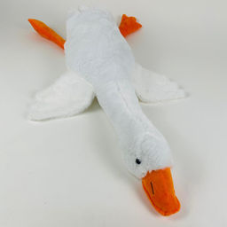 Мягкая игрушка Гусь обнимусь меховой стройный 90 см - Storyland фото 7