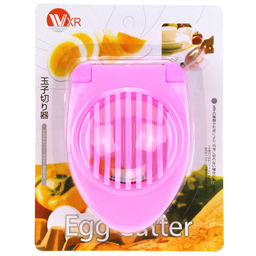 Яйцерезка струнная, пластмассовый корпус Классическая 8х12х4см, цвета микс, в блистере (Китай) - Домашняя мода фото 4