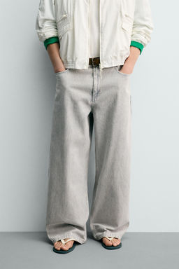 PANTAL?N RELAXED STRAIGHT FIT RAYAS / Rayas - Zara фото 2