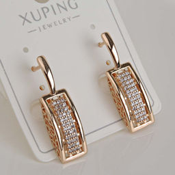 XUPING Серьги с английским замком арт. 18 1466 (id 281830)