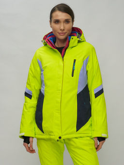 Горнолыжный костюм женский салатового цвета 02201Sl - Chunmai фото 9