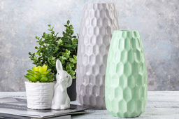 Кашпо-фигурка 11*7,5*10 см Зайчик с цветком - Elan gallery фото 13