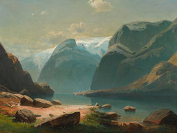 ФРЕЯ GTG-PZLD-013 Пазл деревянный Озеро в горах Швейцарии. 1866. Саврасов А.К. 500 элемент